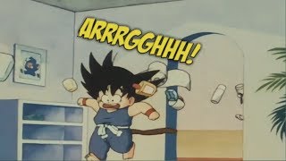 Kelakuan Goku Kecil Ketika Bulma Menanyakan Umur Goku!