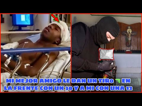MI MEJOR AMIGO LE DAN UN TIR0 EN LA FRENTE CON UN 38 & A MI CON UNA 12, EN LA IGLESIA VENDEN DR0G4S…