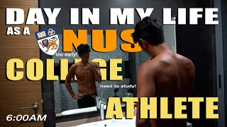 A Day In The Life Of A NUS College National Athlete | Singapore Beach Volleyball & Computer Science