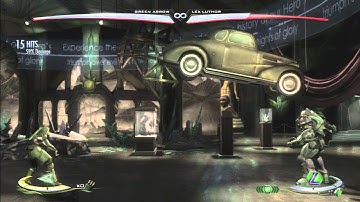 Injustice: Gods Among Us - Green Arrow 59% & 62% Combos 1.06