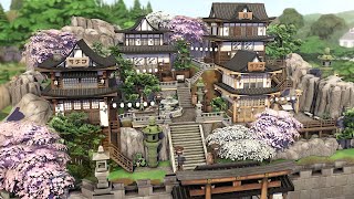 Japanese Village 🌸 | The Sims 4 - Speed Build (NO CC)