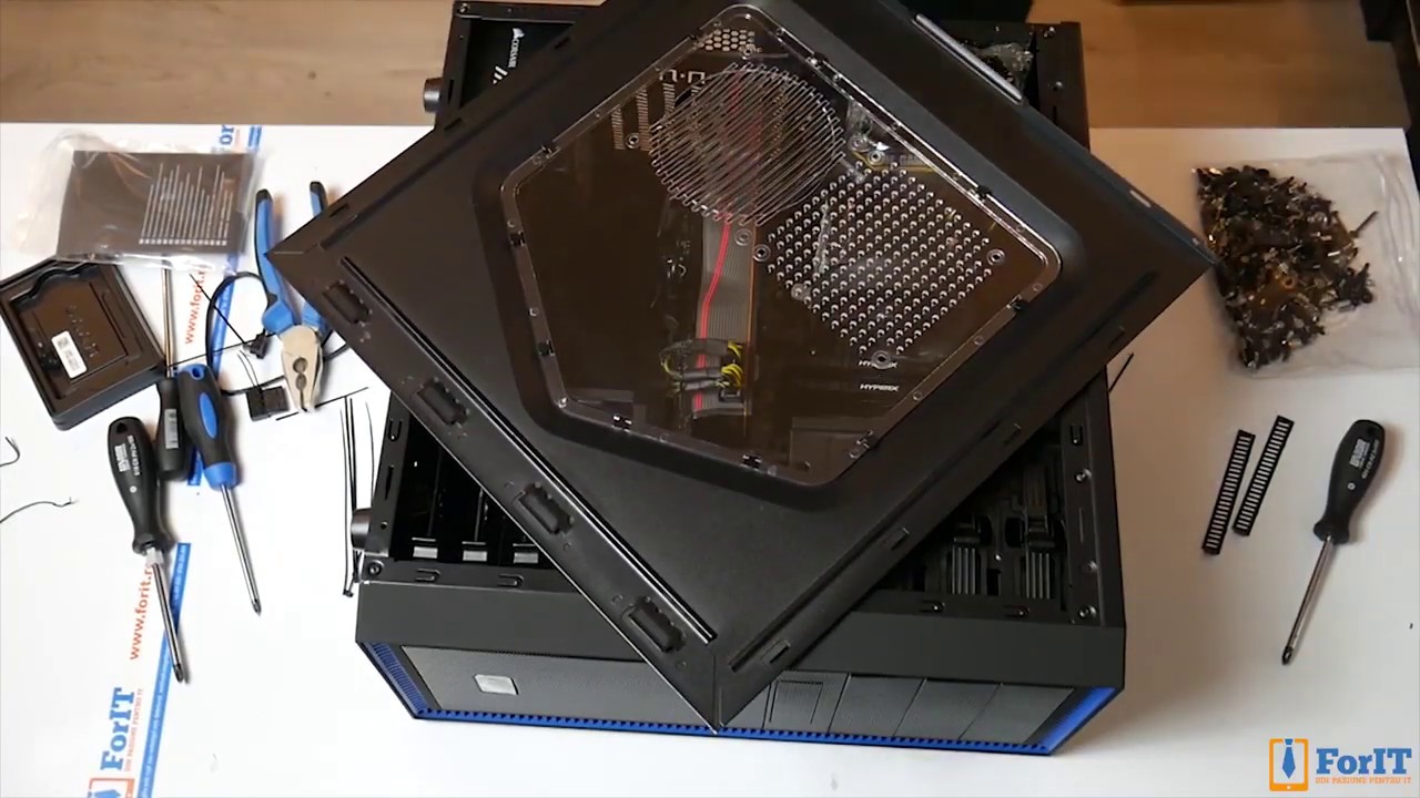Unboxing si Asamblare Sistem ForIT - Ryzen 7 3700X,  Radeon 5700 XT 8GB