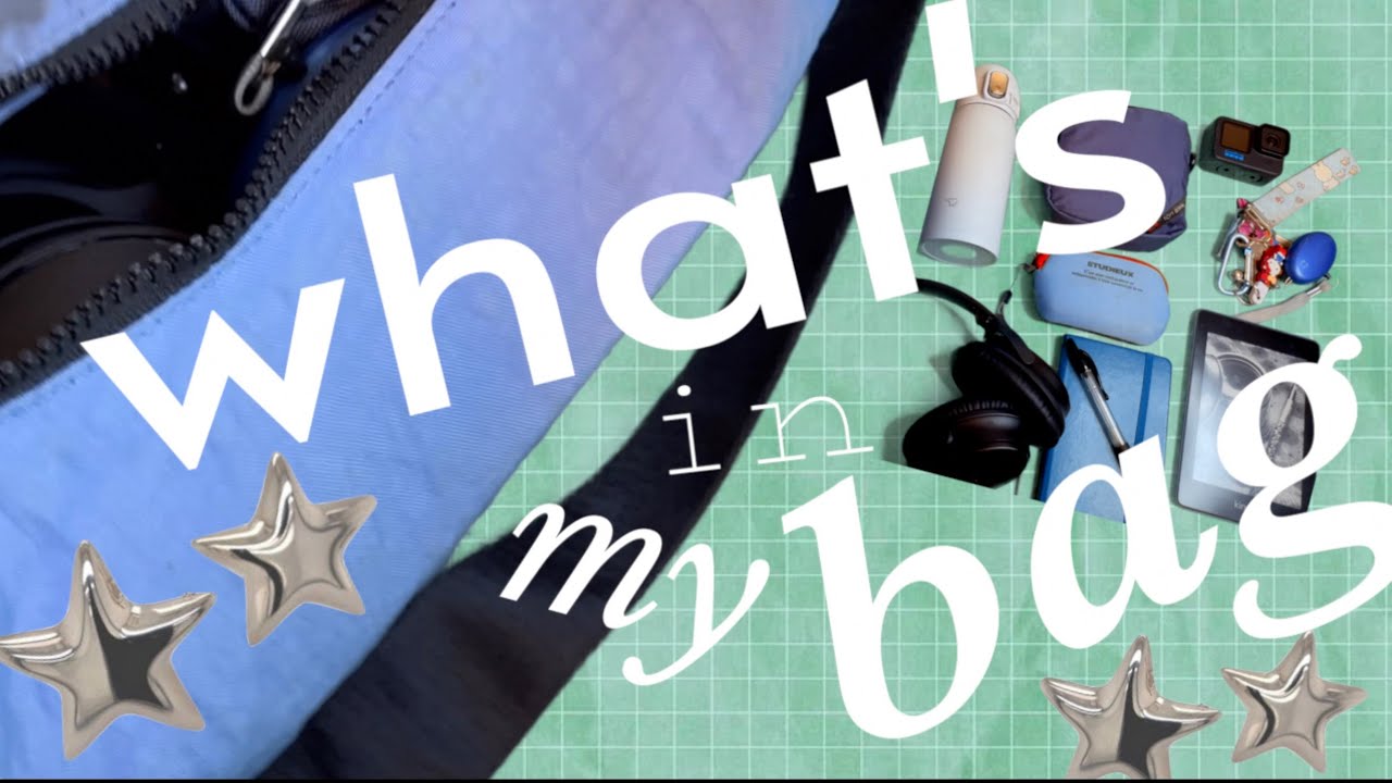 what's in my everyday bag? must have essentials in my baggu bag YouTube