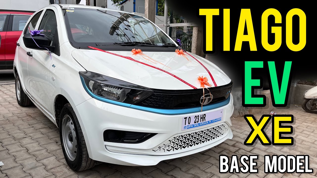 Tata Tiago Ev Base Model Xe Review 🔥 Tiago Ev Base Model Review 🔥 Vahan