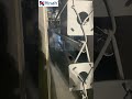 Automatic powder spraying for 12 meters public street lighting stand pole #powdercoating#morocco