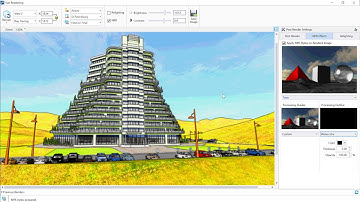 MicroStation Non Photo-Realistic Render (NPR)