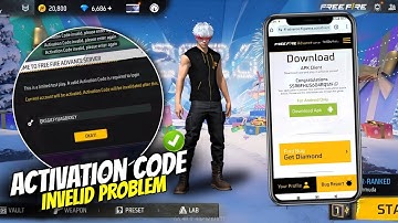 advance server activation code problem | ff advance server | ob51 advance server free fire 