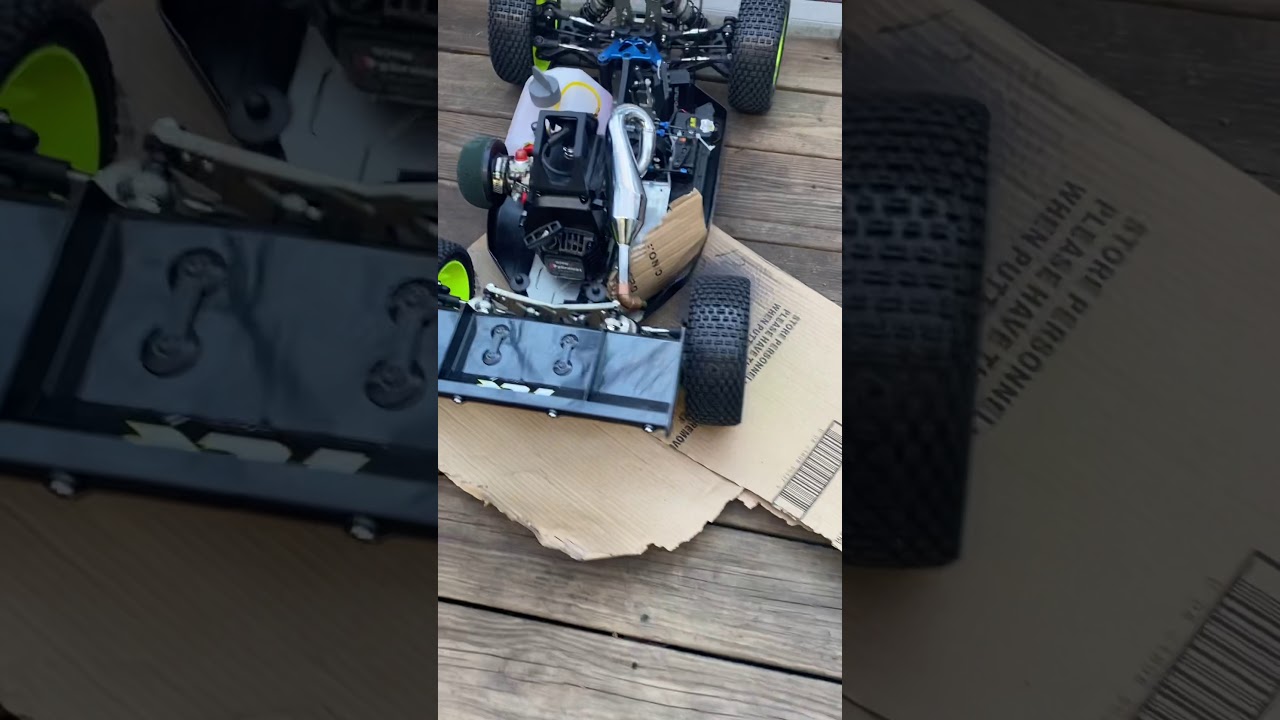 TLR 5ive B heat cycle