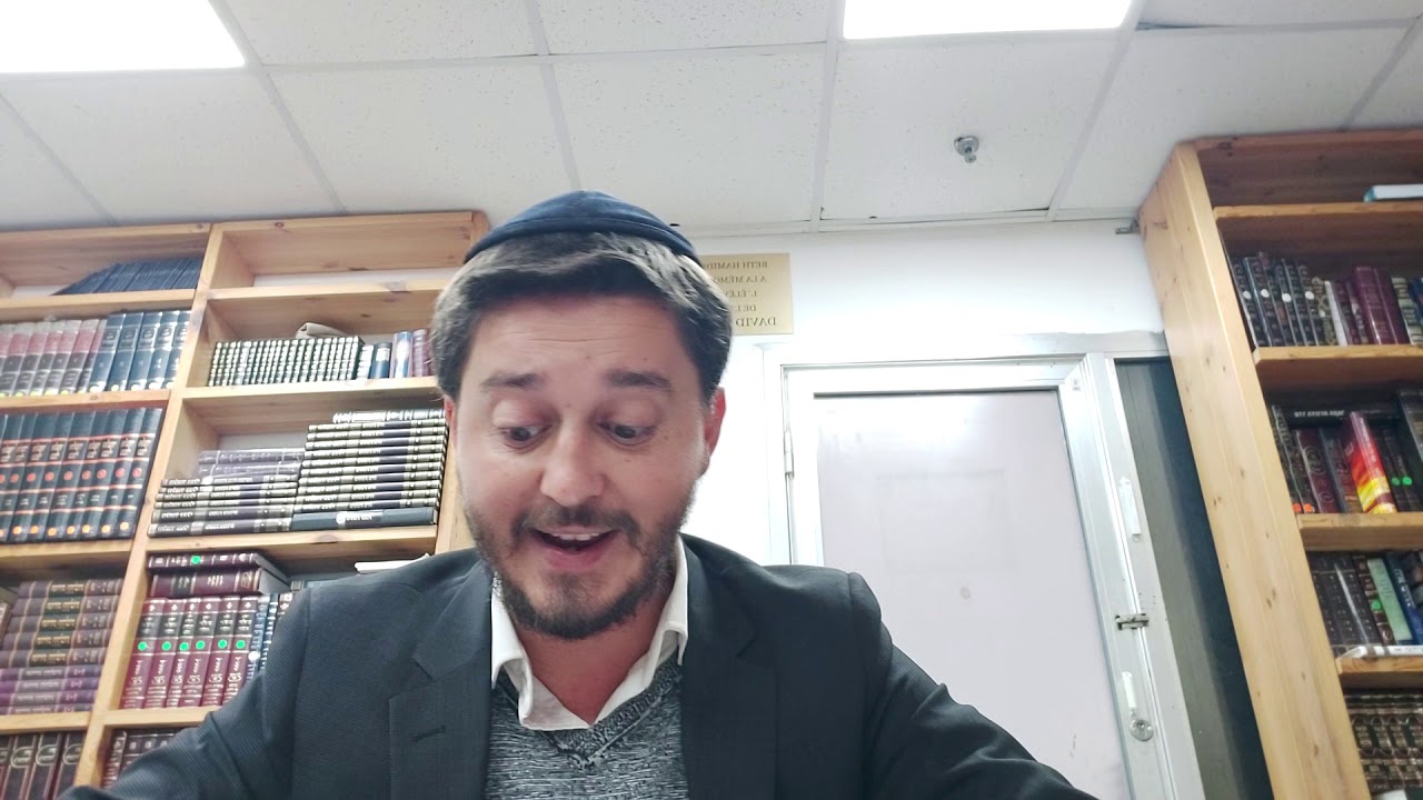 DAF  HAYOMI 6ème page patr le rav Chemouny du centre rachi de Netanya 12 tevet