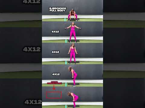 full body con mancuernas en 15 MIN | ejercicios full body para todos los días