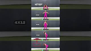 full body con mancuernas en 15 MIN | ejercicios full body para todos los días