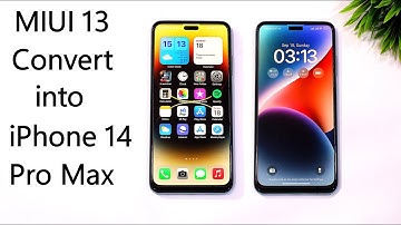 Install iOS 16 On Android | MIUI 13 Convert To Apple iOS 16 iPhone 14 Pro Max | Complete Setup