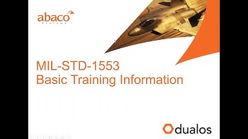 MIL-STD-1553 Basic Training