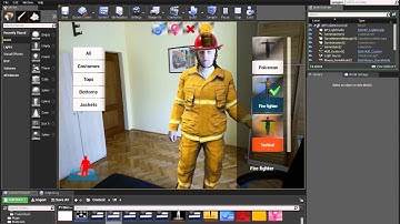 Unreal Engine  - Augmented Reality Virtual Mirror TEST