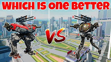 WR🔥 [Nerf]Luchador VS Indra[Nerf] Titan Comparison ||WAR ROBOTS||