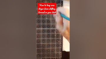 HACK - Keep Wax Paper From Moving Under a Project