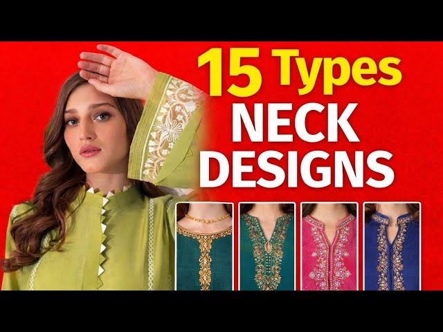 types of neck designs for dresses 15 Designing Details | Latest Stylish Neckline Ideas 2026 For Love and Lemons collection_shadesofblue Frock neck Item:227206