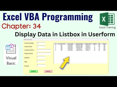 Display Data in