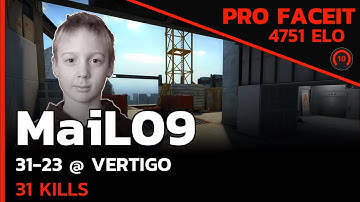 MaiL09 with 31 kills!🔥 (VERTIGO) FACEIT ESEA S46 EU IM Central / CSGO POV / Sep 15, 2023