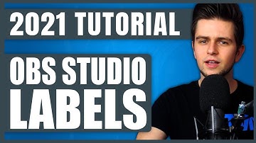 How to Add Stream Labels to OBS Studio - Recent Follow, Top Donator, Sub Train [2021]