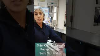 Clínica Dental Dalmed - Srta. Camila Bernal. Sede San Isidro.