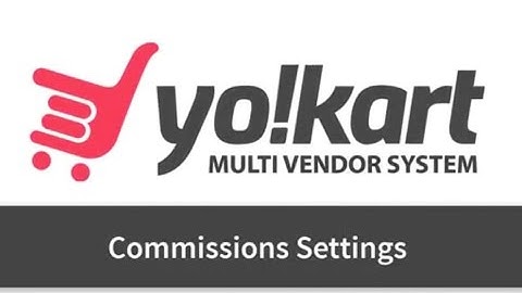 Yo!Kart- How commissions can be set from the admin area for products, category, vendors, etc.
