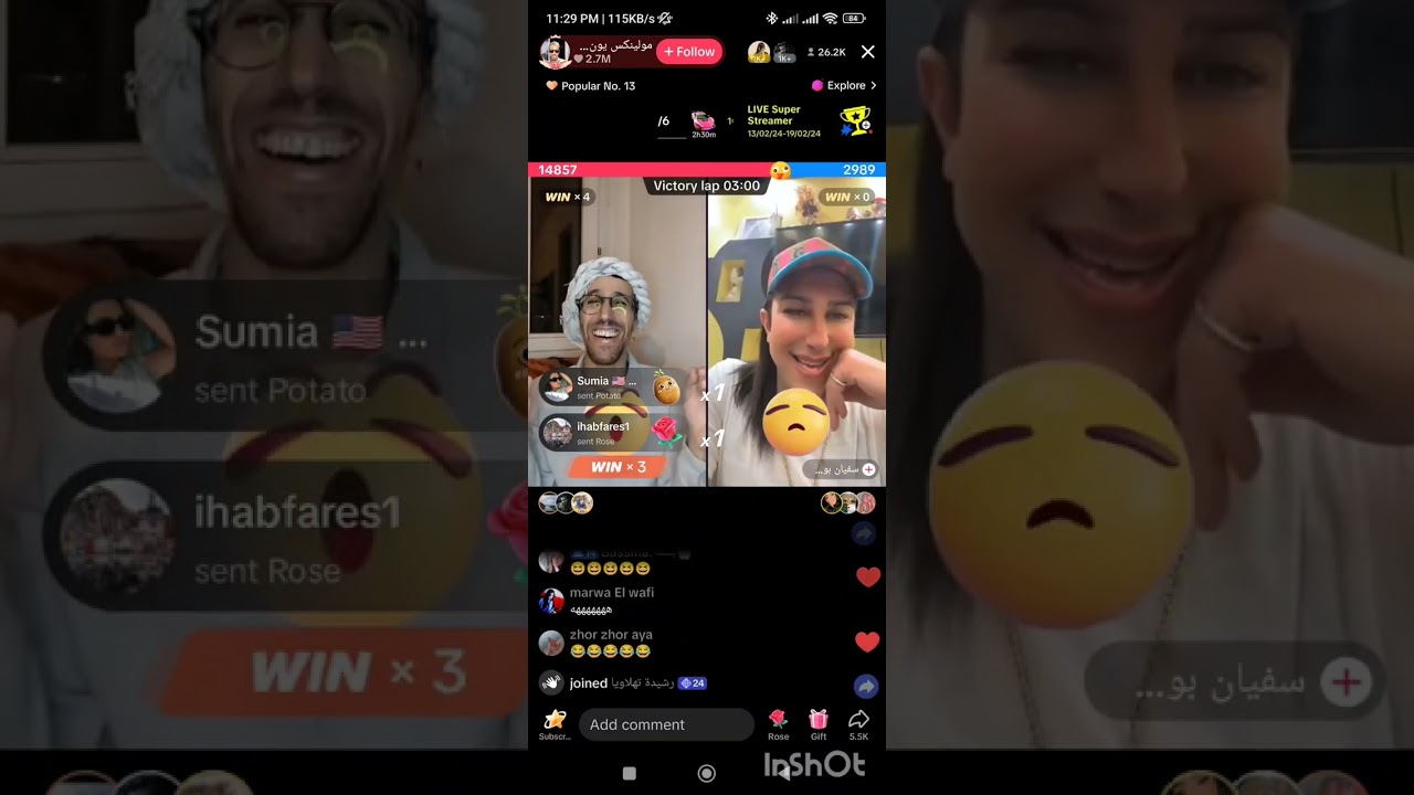 Moulinex Live 16/02/2024 Cheb Laarbi