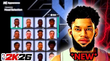 **NEW* BEST DRIPPY FACE SCAN NBA 2K26..