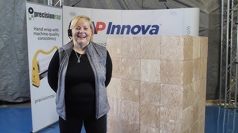 Precisionrap Eliminates Worker Strain - Even Novice Operators Can Wrap Like a Pro