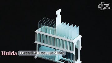 Huida double/single frosted microscope slides 7105 7107