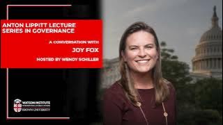 Lecture Series in Governance ─ Joy Fox