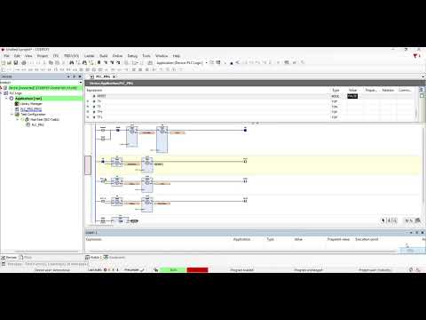 Traffic light with loop 10 times using codesys