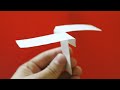 How to make a paper helicopter that flies