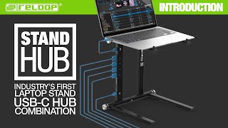Reloop Stand Hub - Advanced Laptop Stand with USB-C PD-Hub - Overview & Key features