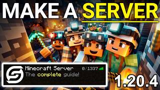 How To Make a Minecraft Server (1.20.4)