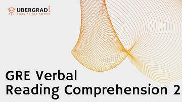 Live GRE Class - Verbal Reading Comprehension - 2 - Ubergrad.com (29th August 2023)