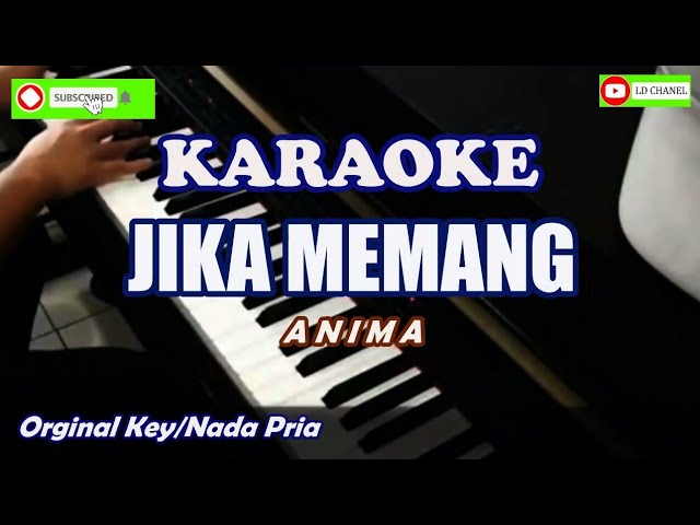 Anima - JIKA MEMANG (Karaoke HD) class=