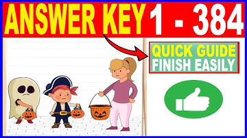 Brain Test Tricky Puzzles Level 1 to 384 (ANSWER KEY UPDATED) - Puzzle Game All Max Levels Solutions