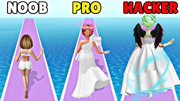 NOOB vs PRO vs HACKER in Bridal Rush