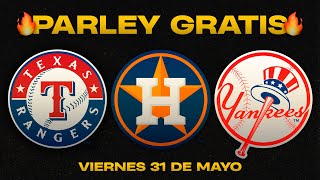 🔥 PRONOSTICOS DE MLB, NHL Y WNBA PARA HOY 31/05/2024 🔥 PARLEY GRATIS 🔥