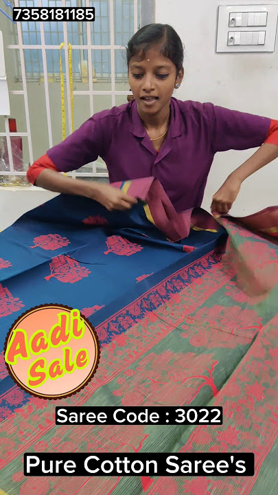 Pure Cotton Saree's #fancysarees #sareewholesaler#sareemanufacturer#softsilksarees #sarees #trendy