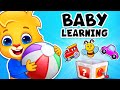 Baby learnings 2 learn to speak learn colors first words songs counts for babies