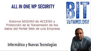 🔥Sistema de Acceso Seguro y Protección de un Portal Web con ALL IN ONE WP SECURITY.