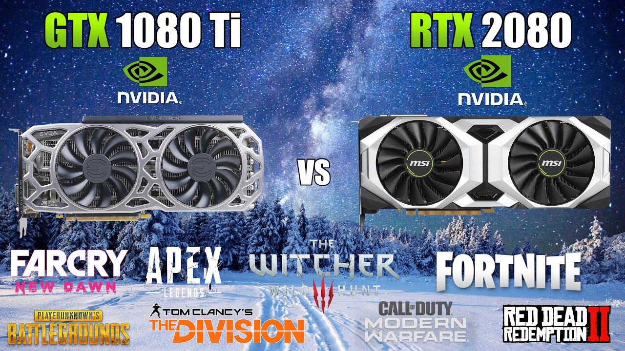GTX 1080 Ti vs RTX 2080 - Test in 8 Games - 1440p - YouTube