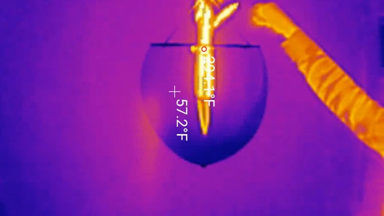 Flaming invisible inverted tornado inside a giant bubble - YouTube