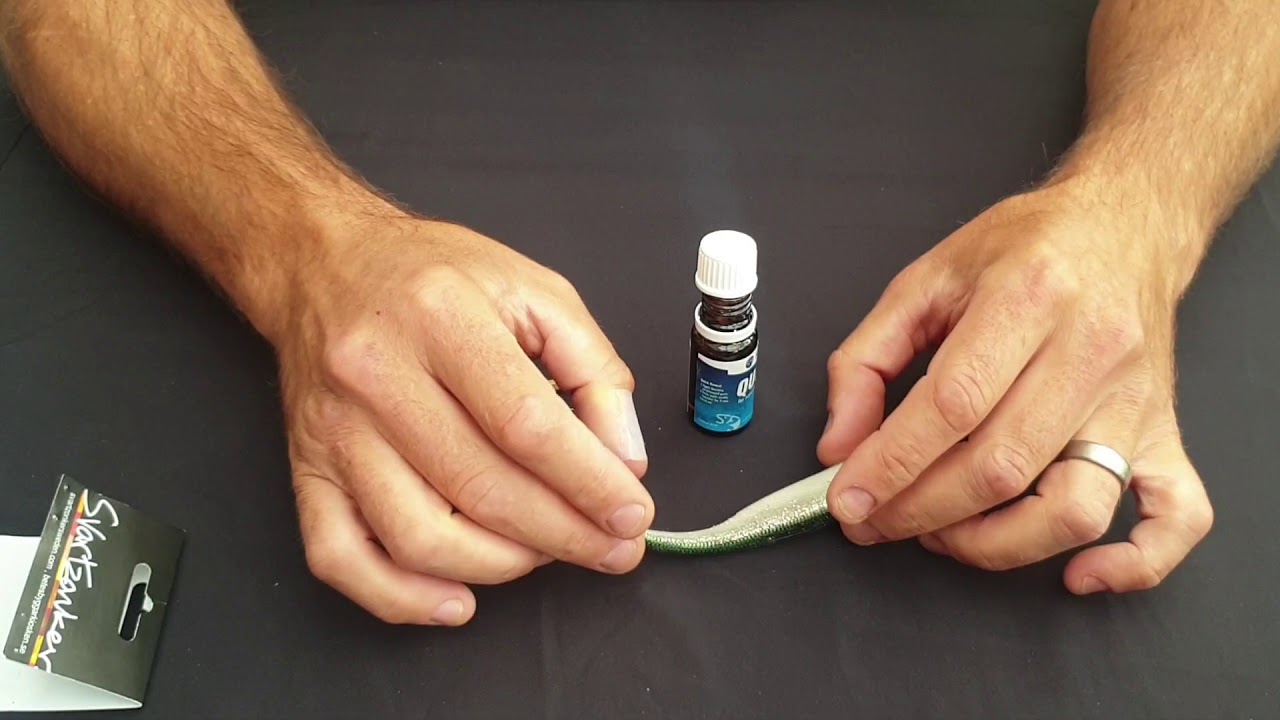 Part 1 Quick Fix Svartzonker Saboflex lure glue, how to use  