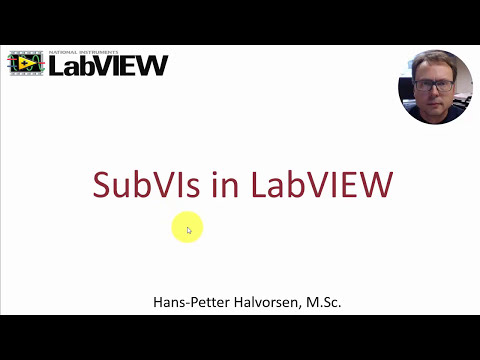 LabVIEW SubVIs