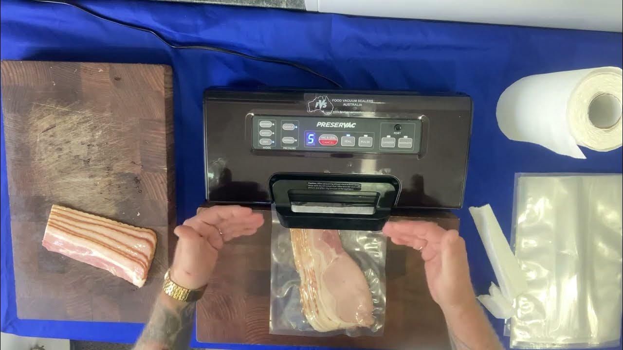 vacuum sealing bacon YouTube