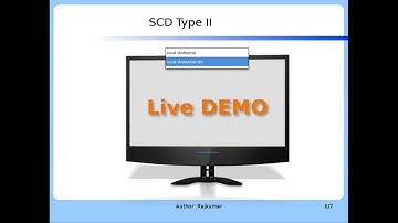 SCD Type 2 - Slowly Changing Dimension - Simple Use Case Part 1 - Section 2 - 1