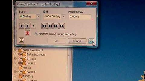 inventor 2010- animation-3D motion